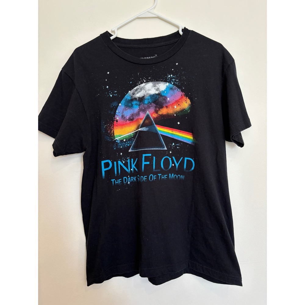 Pink Floyd Dark Side Of The Moon‎ Vintage Rock Graphic Band T-Shirt Black M
